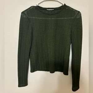 Reformation Sheer Long Sleeve